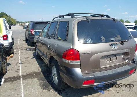2005 Hyundai Santa Fe Gls/Lx z USA, uszkodzony, nr VIN KM8SC13E45U889362